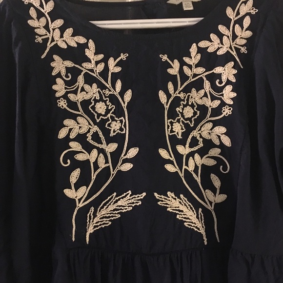 Lucky Brand Peasant Style Top - Picture 2 of 2